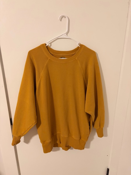 aerie Sweaters - Aerie Size Small Mustard Yellow Oversized Sweatshirt